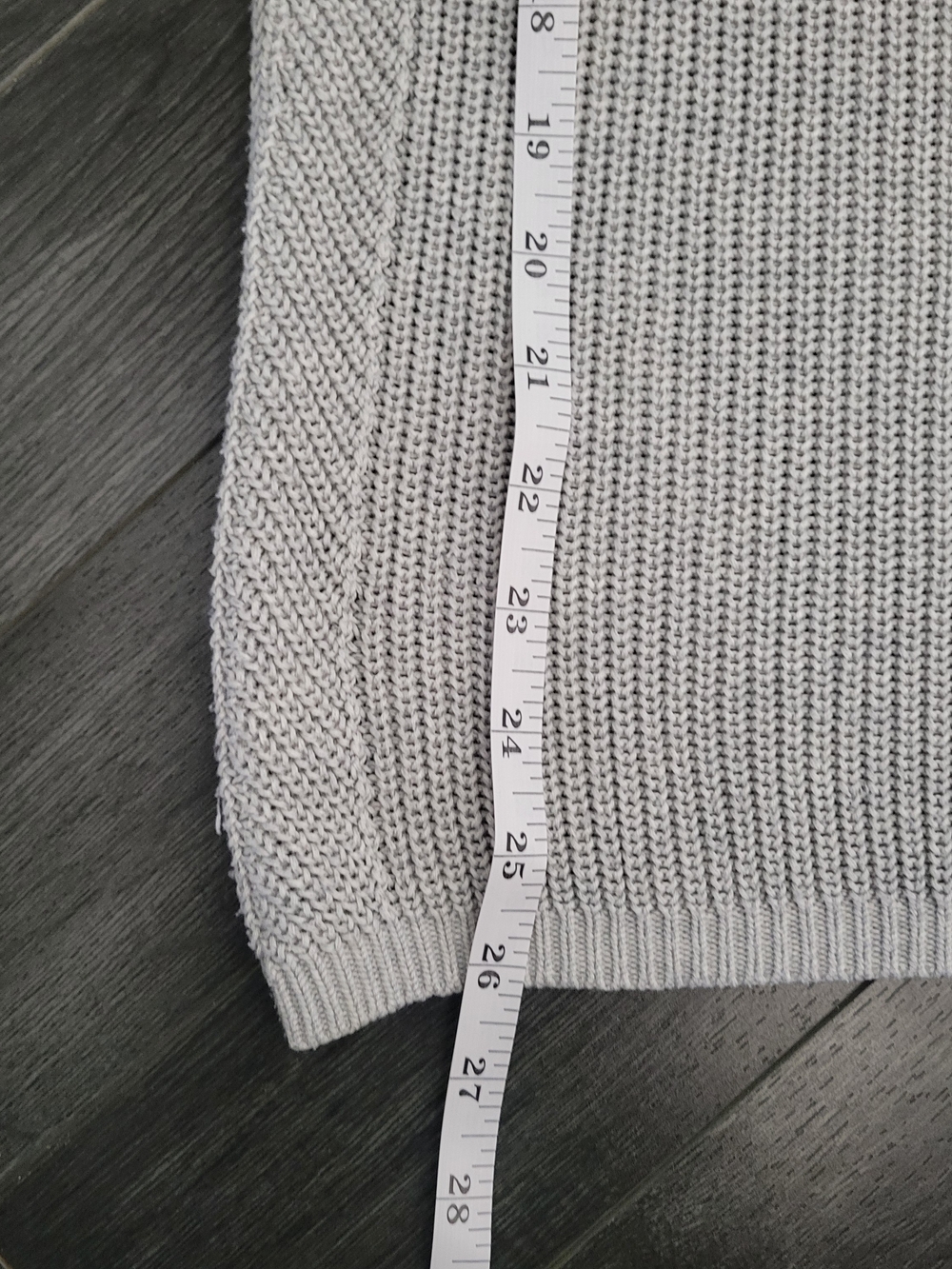 BABATON Sleeveless Ribbed Silk Blend Turtleneck Sweater - Size S Gray Minimalist - Picture 8 of 8